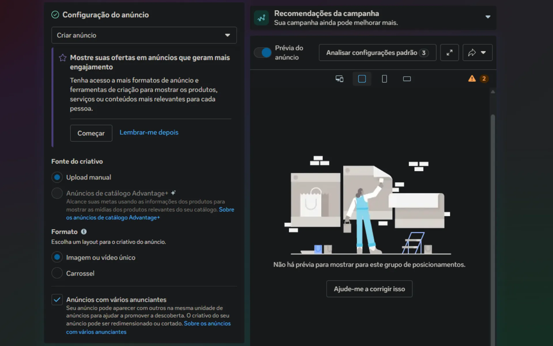 Landing Page, live deploy em produção
